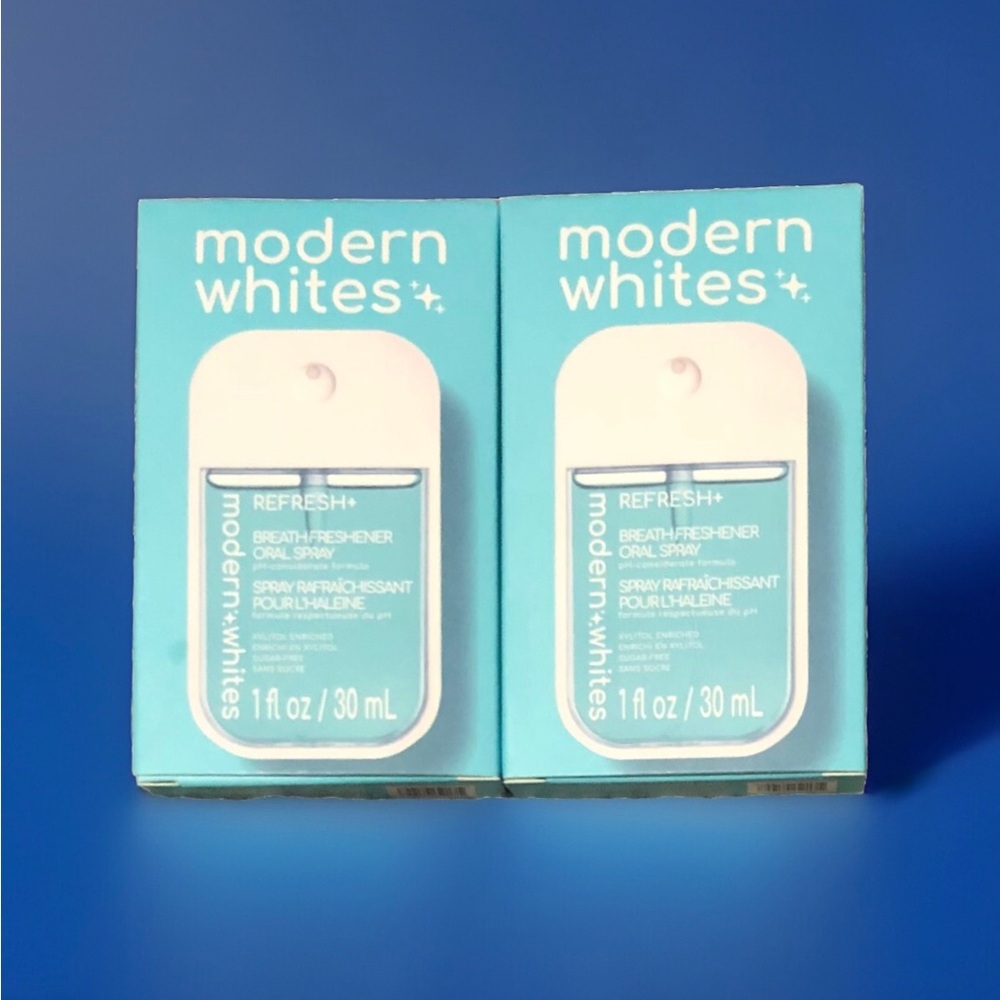 Modern Whites Oral Care Breath Freshener - Each 1 Oz (30 mL). (Set of 2)